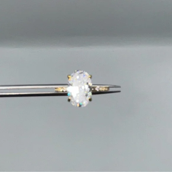 3ct Oval Cut Ring - Picture 10 of 16